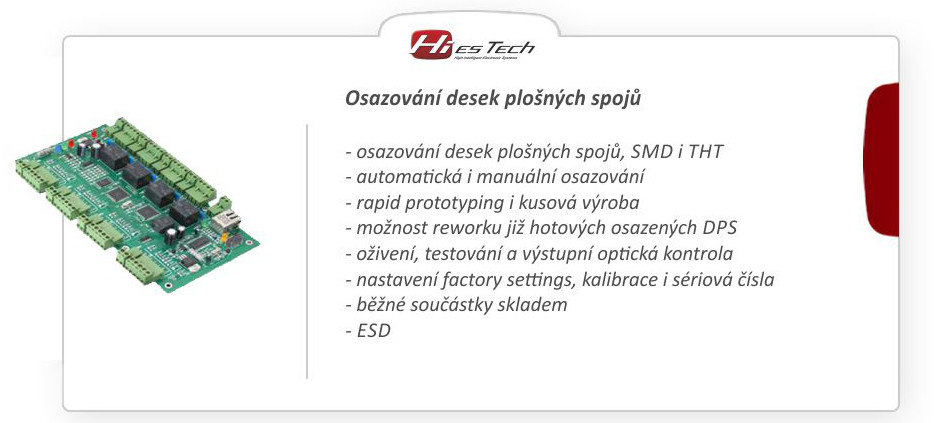 Osazování desek plošných spojů