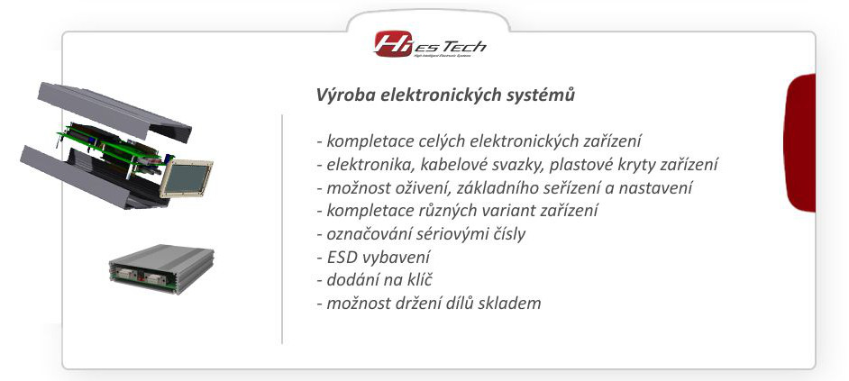 Výroba elektronických systémů